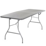 Mesa plegable plástica 180cm Skop Garden SKTR180A Gris