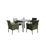 Set de 4 Sillones + Mesa Avelino 87-XS-RTSO Livorno
