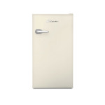 Heladera Bajo Mesada Siam Retro 83L Color Crema HSI-BM090CR2