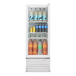 Heladera Exhibidora Vertical 229lts Philco PHEV230B 3 Estantes Blanco