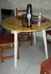 Mesa Comedor Redonda Nórdica 100