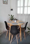 Mesa Comedor Redonda Nórdica 100
