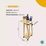 Mesa Cervecera Fernetera Con Ruedas Y Destapador