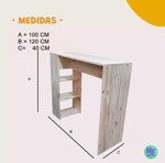 Mesa Desayunador + Banquetas 