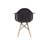 Sillon Silla Eames Tulip Niviko Set X4 Comedor Living Negro