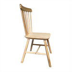 Silla Comedor Cocina Windsor Hamburg Estructura Madera Maciza Natural