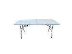 Mesa De Exterior Picnic Portable Plastica Con Hierro 180 Cm