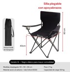 Silla Jardín/camping Holz Director Con Apoyabrazos/portavaso