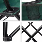 Silla Jardín/camping Holz Director Con Apoyabrazos/portavaso