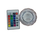 Luz Led RGB con control Remoto Sumergible Apto para Piletas