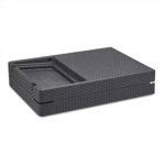 Camastro Reposera De Exterior Keter Jaipur Simil Ratán Premium Color Gris Grafito