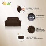 Slipcover, sillón reclinable, de microfibra, elástico, fácil de llevar, x