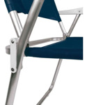 Reposera De Playa Mor Master Plus 002112 Azul Aluminio