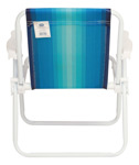 Reposera Apoyabrazos Infantil Mor 002009 De Aluminio Azul