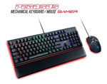 Kit Gamer Teclado Mecanico + Mouse Optico Level Up Pegasus