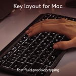 Teclado inalámbrico Logitech MX Keys Mini para Mac - Space Grey
