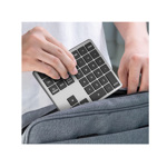 Teclado Numerico Extendido Bluetooth Inalambrico Usb - C - NEGRO