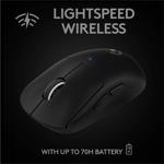 Ratón inalámbrico para juegos Logitech G PRO X SUPERLIGHT Black