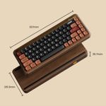 Teclado mecánico para juegos Akko MU01 Autumn 65% 68 teclas
