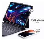 Funda con Teclado ZAGG iPad Pro 11 M4 Pro Keys 2 Desmontable - Negro/Gris