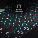 Funda Teclado Zagg iPad Air 11 M2 Pro Keys 2 - Negro/gris