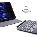 Funda Teclado Zagg iPad Air 11 M2 Pro Keys 2 - Negro/gris