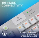 Teclado Wireless Logitech G915 X Lightspeed Tkl Blanco Rgb