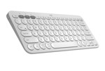 Teclado Bluetooth Logitech Pebble Keys 2 K380s Español Blanco