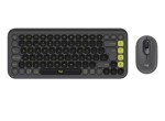 Teclado Y Mouse Logitech Pop Icon Combo Bluetooth Español Grafito