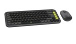 Teclado Y Mouse Logitech Pop Icon Combo Bluetooth Español Grafito