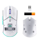 Mouse Hyperx Pulsefire Haste 2 Core Inalambrico Color Blanco