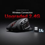 Ratón inalámbrico MMO para juegos Redragon M811 PRO con 15 botones