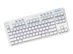Teclado mecanico Logitech G715 Wireless Aurora Blanco en ingles 920-010453