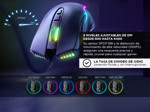 Mouse Gamer Onikuma CW905 Negro DPI 6400 con Luz RGB