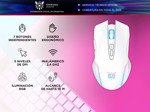 Mouse Rosa Inalámbrico Gamer Onikuma CW905 con Luz RGB
