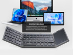 Teclado Inalámbrico Gadnic Plegable con Touchpad Compatibilidad Universal