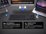 Teclado Inalámbrico Gadnic Universal Recargable