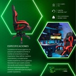 Silla Gamer Constrictor Lampalagua Color Rojo