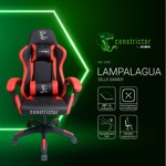 Silla Gamer Constrictor Lampalagua Color Rojo