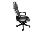 Silla De Escritorio Gamer Jd 615 Regulable Cuero Sintetico Color Gris