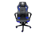 Silla De Escritorio Gamer Jd 615 Regulable Cuero Sintetico Azul
