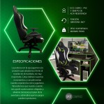 Silla Gamer Reclinable Ergonómica Constrictor Placata SIC-1001