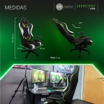 Silla Gamer Reclinable Ergonómica Constrictor Placata SIC-1001