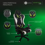 Silla Gamer Reclinable Ergonómica Constrictor Placata SIC-1001