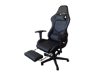 Silla Gamer Ergonómica. Reclinable con Apoya pies