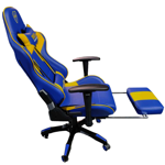 Silla Gamer Boca Juniors Con Apoya Pies - Producto Oficial