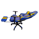 Silla Gamer Boca Juniors Con Apoya Pies - Producto Oficial