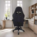 Silla Gamer Aliver Raptor Plus Masajeador Y Apoya Pies Ng-Gr