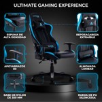 Silla Gamer Aimzone AZ801 Celeste