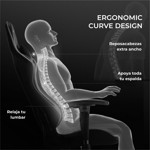 Silla Gamer Aimzone AZ801 Celeste
